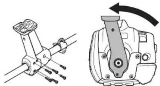 HUSQVARNA K 6500 - Fitting the handlebar - 3