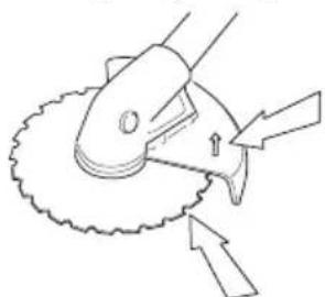 HUSQVARNA K 6500 - Fitting the blade guard and saw blade - 6