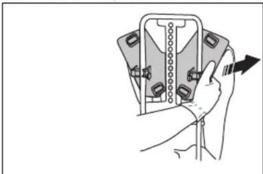 HUSQVARNA 543 RBX - To adjust the backplate height - 2