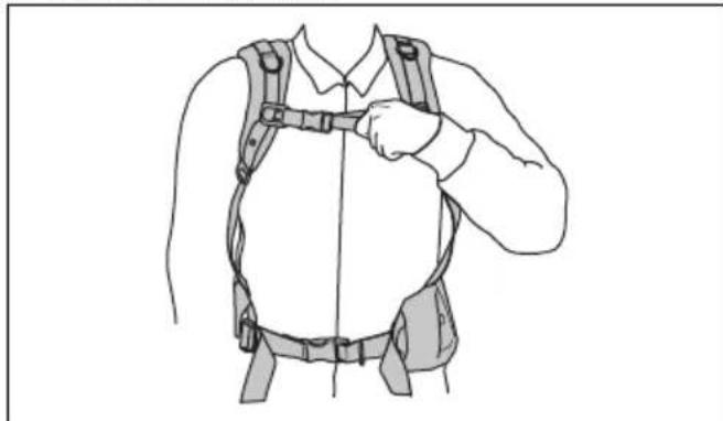 HUSQVARNA 543 RBX - To adjust the harness - 2