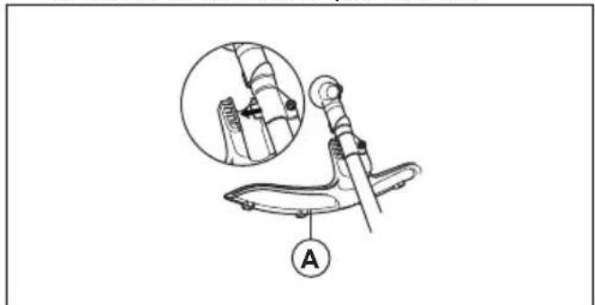 HUSQVARNA 543 RBX - Pour fixer la lame à herbe et le protégelame/la protection combinée - 1