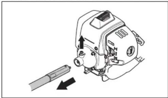 HUSQVARNA 543 RBX - Esnek hareket milini yağlama - 1