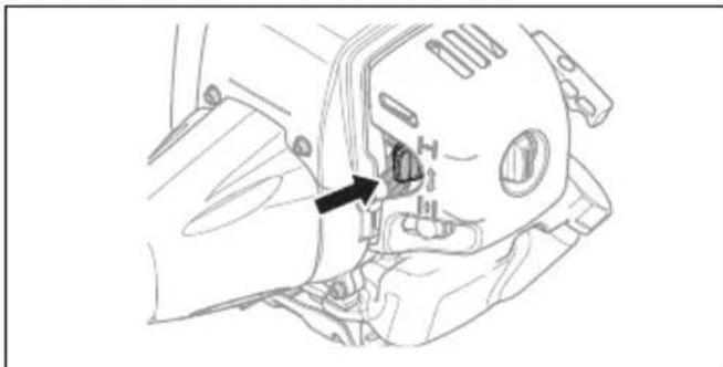 HUSQVARNA 543 RBX - De motor starten - 4