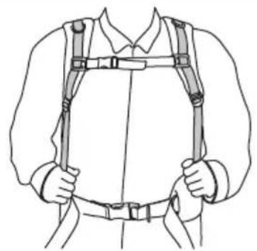 HUSQVARNA 543 RBX - To adjust the harness - 4