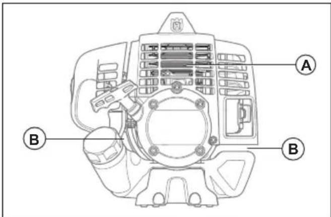 HUSQVARNA 543 RBX - Čišcenje hladilnegasystema - 2