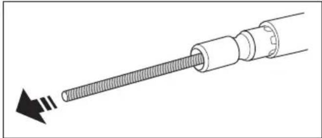 HUSQVARNA 543 RBX - To lubricate the flexible drive shaft - 2