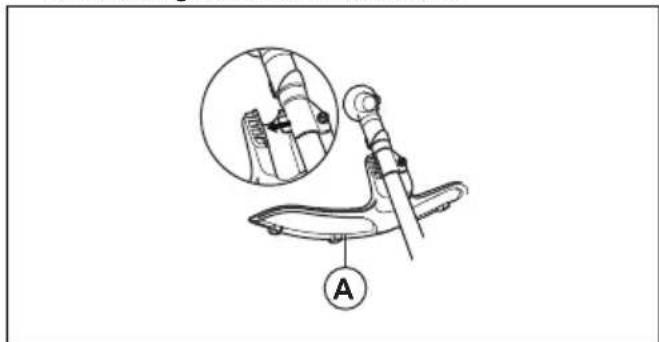 HUSQVARNA 543 RBX - To attach the grass blade and the grass blade guard/combination guard - 1