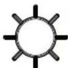 HUSQVARNA 543 RBX - Symbole auf dem Gerät - 13