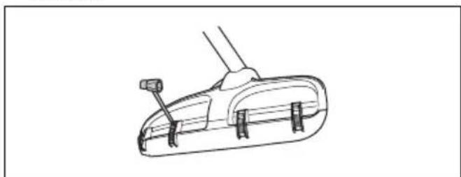 HUSQVARNA 543 RBX - Rimozione della prolunga della protezione - 1