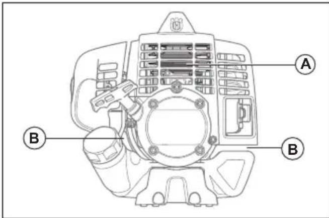 HUSQVARNA 543 RBX - Sogutma sistemi temizleme - 2