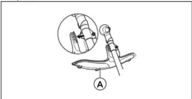 HUSQVARNA 543 RBX - Montaje de la hoja para hierba y la proteccion de la hoja para hierba/proteccion combinada - 1