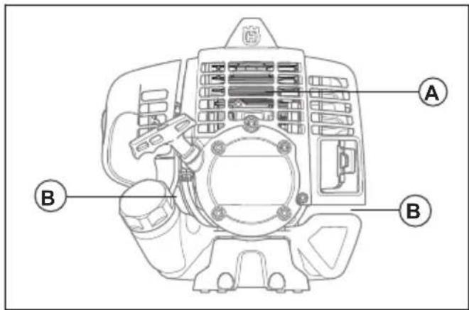 HUSQVARNA 543 RBX - Koelsystem reinigen - 2