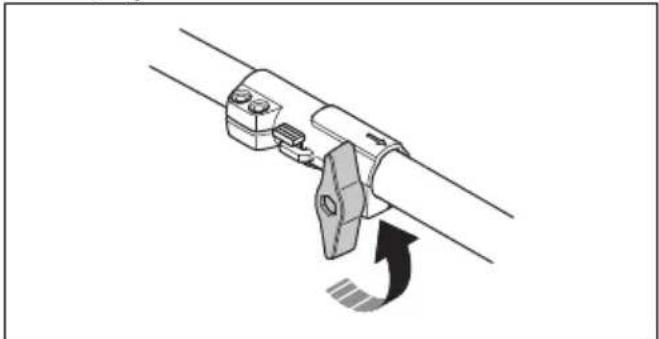 HUSQVARNA 543 RBX - To disassemble the two-piece shaft - 1