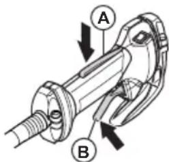 HUSQVARNA 543 RBX - To do a check of the throttle trigger lockout - 1
