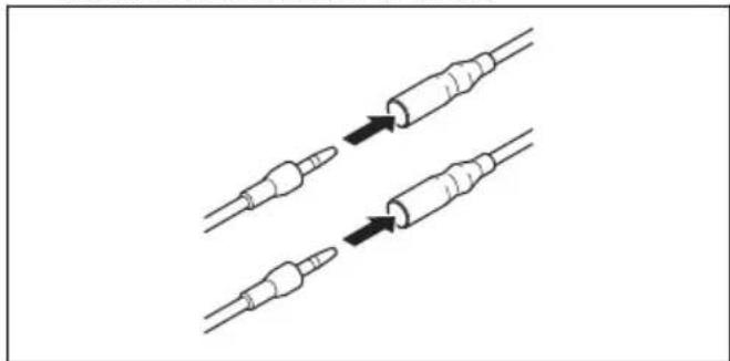 HUSQVARNA 543 RBX - Ligar o cabo do acelerador e os fios do interruptor de paragem - 2