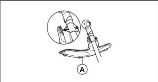 HUSQVARNA 543 RBX - Het grasmaaiblad en de bladbeschemkap/ combibeschemkap bevestigen - 1