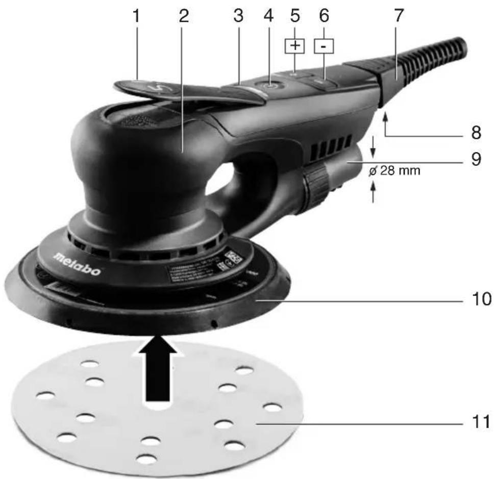 METABO SXE 1505.0 BL - 1