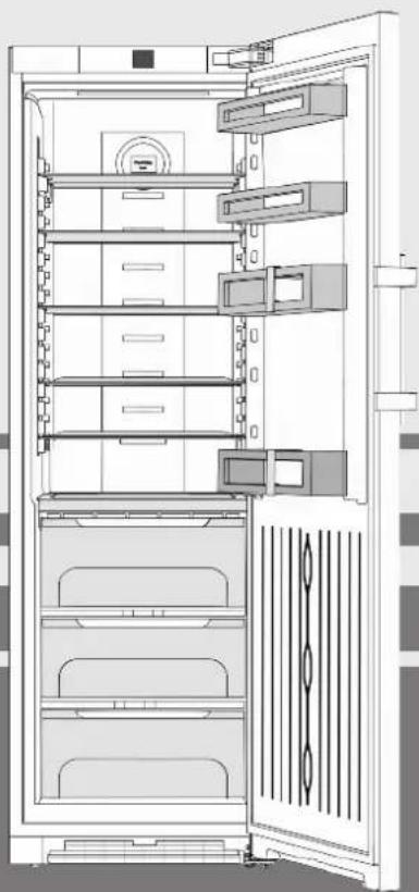 LIEBHERR KBef 3730 Comfort - Instructions d'utilisation et de montage - 1