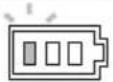 MAKITA DCW180Z - Indicazione della capacità residua della batteria - 3