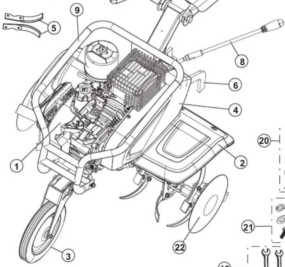 HUSQVARNA TF 230 - 7