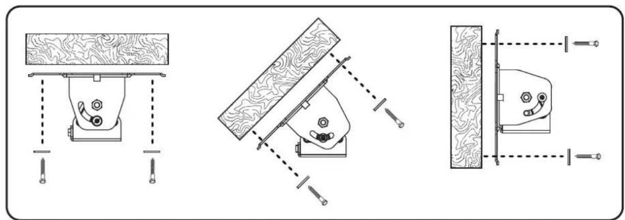 Kanto CM600G - Attach TV Brackets   Attachez les équerres de téléviseur   Fije los soportes de televisor - 3
