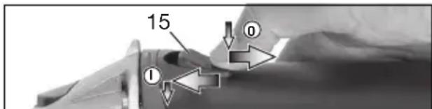 METABO RF 14115 - Machines with slide switch: - 1