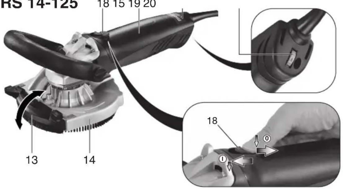 METABO RS 14125 - 4