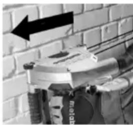 METABO MFE 40 - Munkavégzés a falhoronymaróval - 2