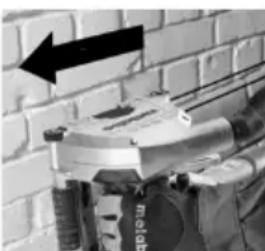 METABO MFE 40 - Muurijyrsimen käyttö - 2