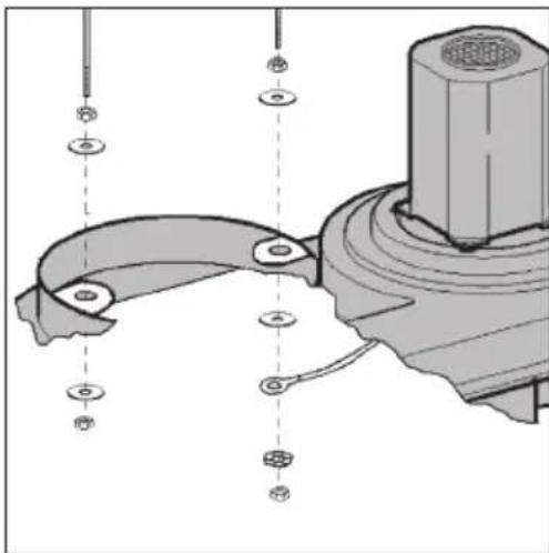 METABO SPA 1702 W - Filtro, estribo de sujeción del filtro y saco para virutas - 1