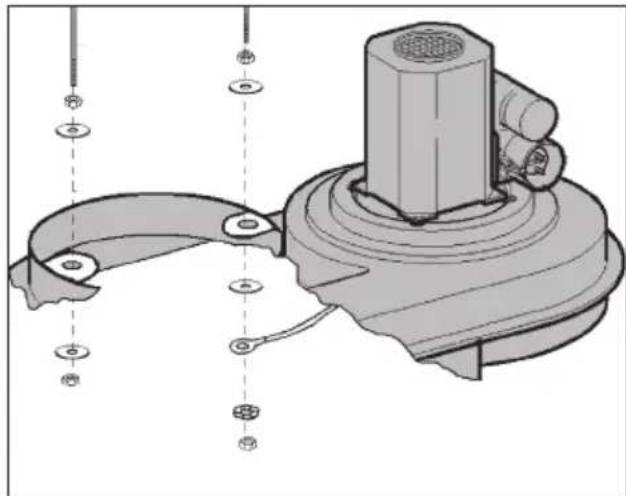 METABO SPA 1702 W - Filter, Filterhaltebügel und Spänesack - 1