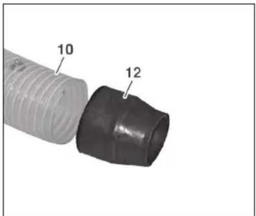 METABO SPA 1702 W - Flexible d'aspiration - 2