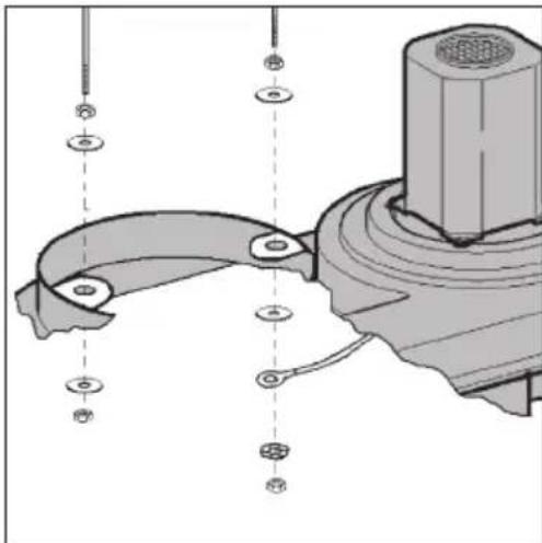 METABO SPA 1702 W - Filter, filter retaining clip and dust bag - 1