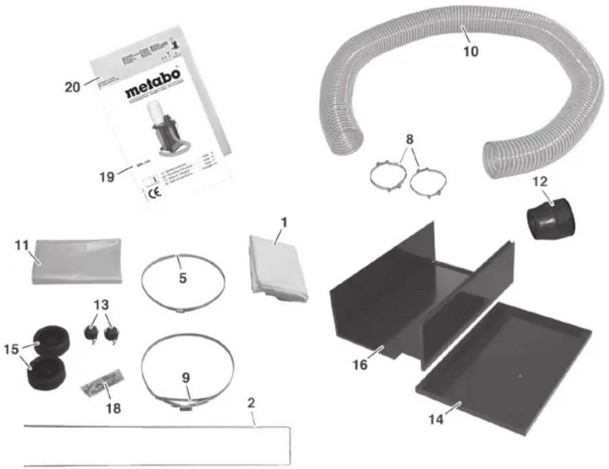 METABO SPA 1702 W - 1