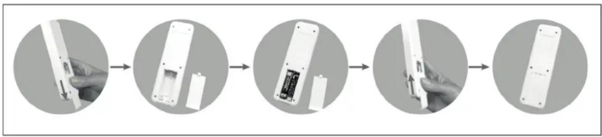 TAURUS VT5 - Compartiment à piles - 1