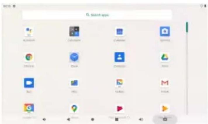 DENVER TAQ10473 - A propos des applications - 1