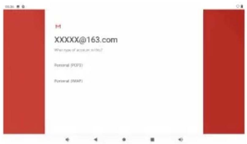DENVER TAQ10473 - Creation manuelle d'un compte e-mail - 1