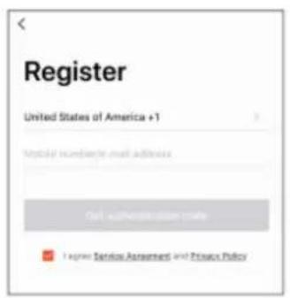 DENVER IOC221 - Creez un compte sur votre application DENVER SMART HOME - 1