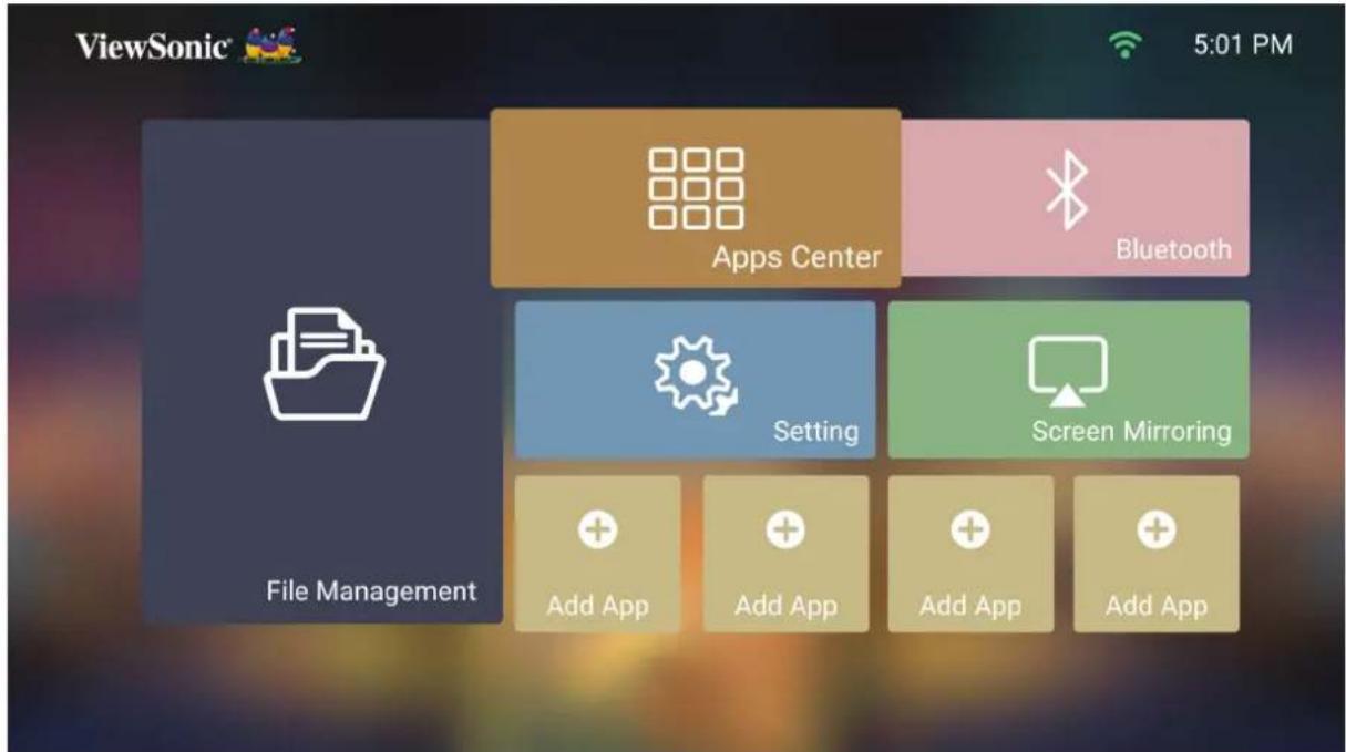 VIEWSONIC M2e - Apps Center (Centre d'applications) - 1