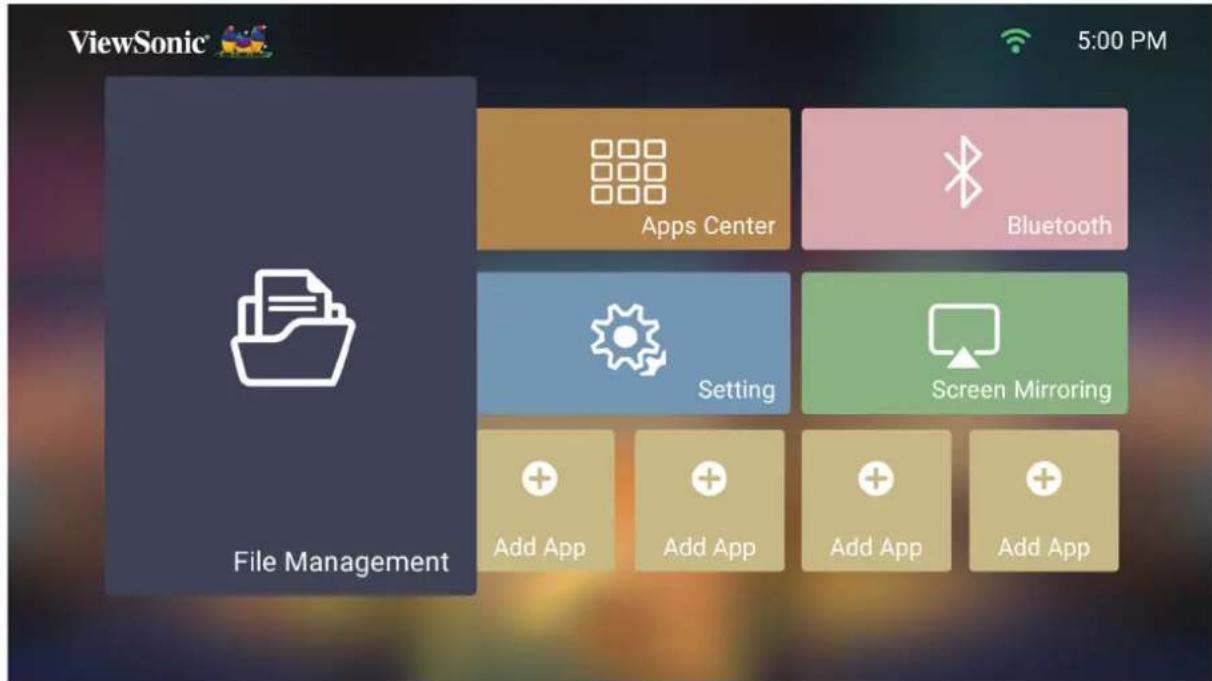 VIEWSONIC M2e - File Management (Gestion de fichiers) - 1