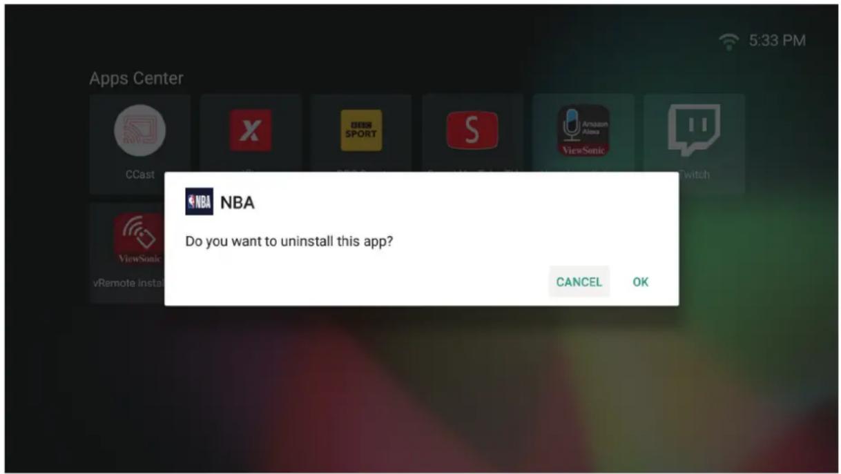 VIEWSONIC M2e - Pour désinstaller des applications - 1