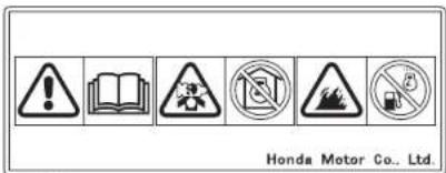 STIGA Combi 48 SVQ H - SAFETY LABEL LOCATION / COMPONENT & CONTROL LOCATIONS - 1