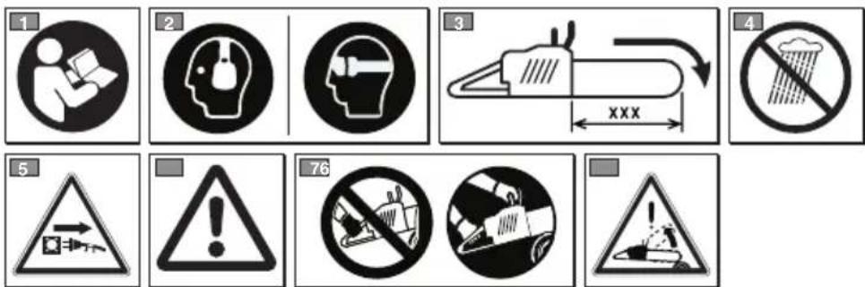 STIGA SE 2240 Q - SYMBOLS - 1