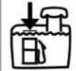 STIGA Park 220 - Engine Control Symbols and Meanings - 9
