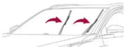 DS 7 Crossback (2019) - Position particulière des essuie-vitres avant - 1