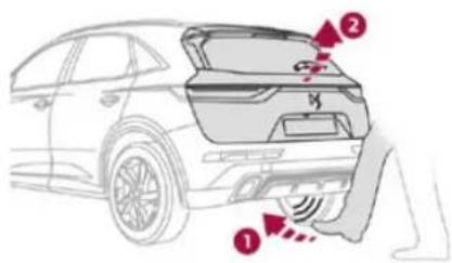 DS 7 Crossback (2019) - Fonction mains-libres ("Accès bras chargés") - 2