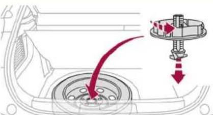 DS 3 Crossback (2020) - Retrait de la roue de secours - 1