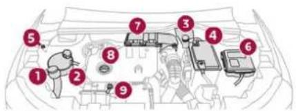 DS 3 Crossback (2020) - Compartment moteur - 2