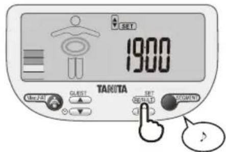 TANITA InnerScan V BC602 - Entrez l'année - 3