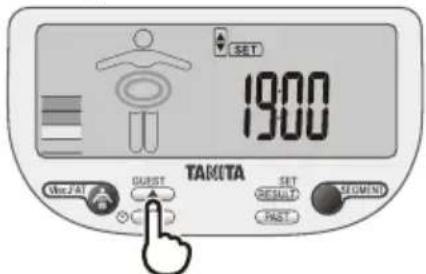 TANITA InnerScan V BC602 - Configurar los Minutes - 1